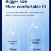 10pcs/Box Extra Large Ultra Thin Lubricated Condom 56MM Smooth Latex Penis Condoms for Male Adult Sex Dick Cock Sleeve for Homme