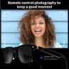SENBONO E13 Smart Glasses:Blue Light Filtering Polarized Sunglass Lenses Audio Built-in Mic Speakers Touch & Voice Assistant
