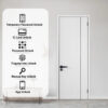 XSDTS Smart Door Lock Handle With Fingerprint Key card Digital Door Lock Keypad Key Entry electronic lock Do Brasil Sem taxas