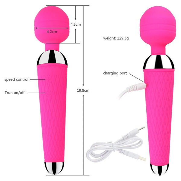 24c99eac304ee042 20 Speeds Powerful Vibrator AV Rod Magic-Wand Clitoris Stimulator Sex Toys for Women G Spot Massager Adult Female Erotic Product