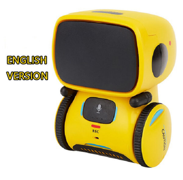 24ce06811eb9c0d2 Interactive Cute Toy Smart Robot for Kids Dance Voice Command Touch Control Toys birthday Gifts