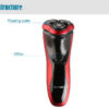 Rechargeable shaver washable trimmer barbeador face men shaving hine groomer beard kemei 3D electric razor