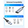 Lemorele AC05 Capture Card 1080p60Hz to USB/USB-C HDMI Video Grabber for Computer Camera Live Stream Record Meeting