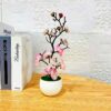 Artificial Bonsai Small Tree Simulation Pot Plants Fake Flowers Table Potted Ornaments Home Decoration Hotel Garden Decor