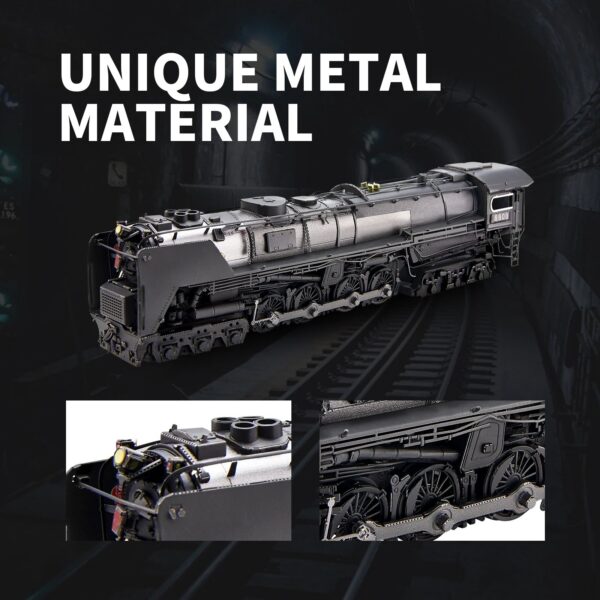 2504b8d6b022cf91 Piececool 3D Metal Puzzles Class S-2 Locomotive DIY Kit Jigsaw Assembly Model Kits for Home Collection