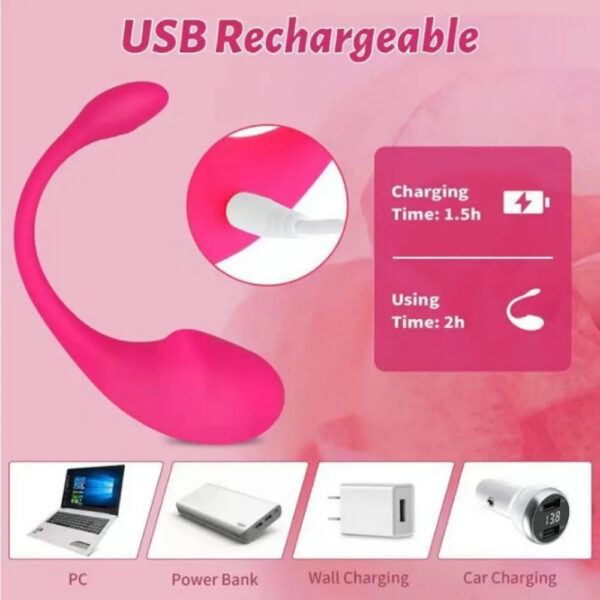 2528cf99fcef6b49 Wearable Vibration Love Egg Vibrator Vaginal G Spot Vibrating Stimulator Wireless Bluetooth APP Control Sex Toys for Adult Women