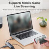 Llano 2 In 1 Video 4K 1080P 60FPS, HDMI to USB 3.0 /Type-C Input Loopout Capture Card for Streaming Work