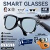 254e1912c8dee9f2 2026 New 3600mAh Large Capacity Smart Glasses 800W Pixel Anti-shake Camera 120+Language Translation Video Recording Call Glasses