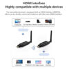 25588cf078cea626 50M Wireless Video Transmitter Receiver HDMI-Compatible Extender Stick Screen Mirror Adapter Switch DVD PC To TV Projector