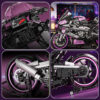 Technical 1000 RR 42130 Model Building Blocks Kit for Adults,Display Motorcycle Set with Authentic Features Gift Idea