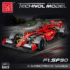 2566e5783f5446a5 2024 New Technical Formula F1 Racing Car Building Blocks Set Model MOC Assembly Vehicle Bricks Kids Toys for Boys Christmas Gift