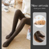 259a5094c604932c Women Socks Winter Sexy Thermal Pantyhose Fleece Tights Ladies Translucent Fake Stockings Warm Leggings Panty