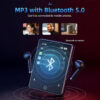 259b9a11a51363f7 32GB 2.8 Inch Touch Screen Bluetooth 5.0 MP3 Player, HiFi Music Player with Speaker/FM Radio/Recorder/Ebook/Picture