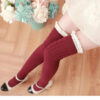 5 Colors Thigh Girls Lace Winter Warm Socks Women Sexy Stocking Medias Pantyhose Stockings Knee High