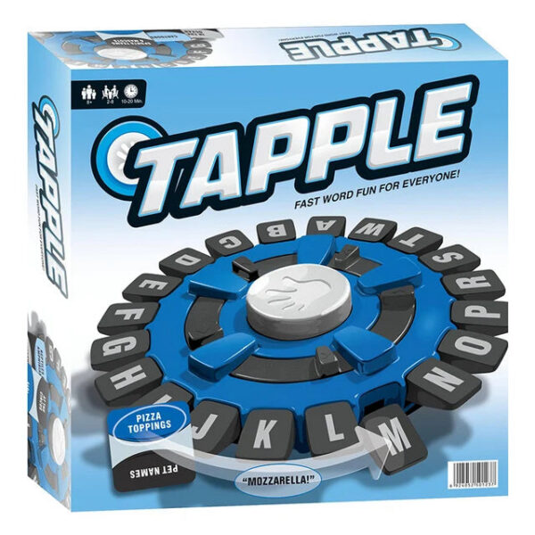 New Basta Spanish Word Fast-Paced Family Board Game The Quick Thinking Letter Pressing Tapple Games versión en español