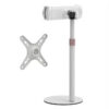 Keepro Portable Height Adjustable Vesa Tablet Stand Free Standing Low Profile Desk Mount Monitor support