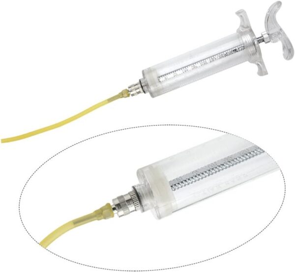 25baacb53f292a9a LILYS PET Young Birds Feeding Syringe,Plastic and Perspex Material,Used for Feeding Milk for Young Birds or Feeding Medicine for Sick Birds (50ml and 2+2.5+3mm Hose) …