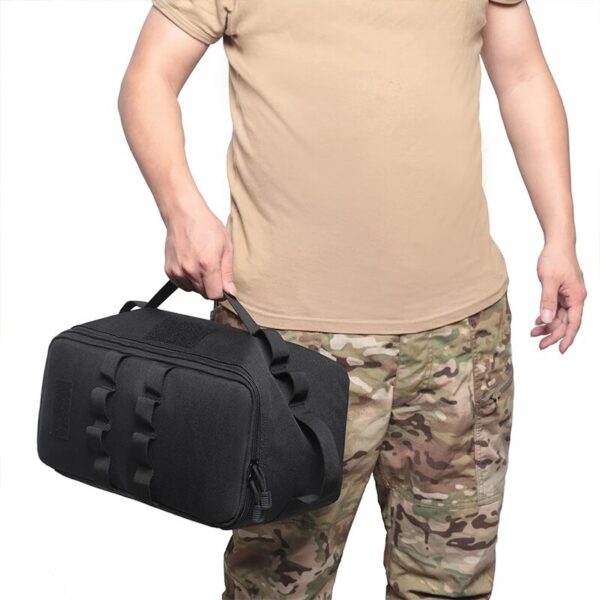 25c9316793dcd2ee Outdoor Camping Tank Storage Large Capacity Ground Nail Tool Gas Canister Picnic Cookware Utensils Kit Bag