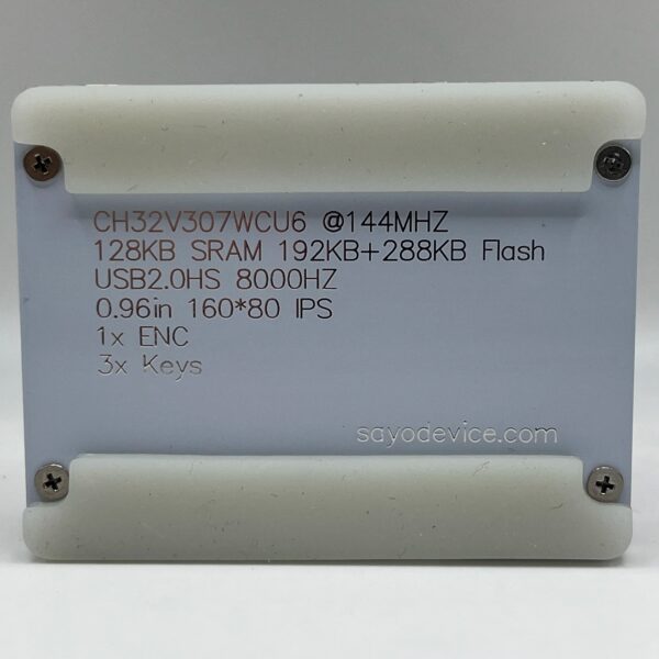 O3C SayoDevice OSU O3C Rapid Trigger Hall Switches Magnetic Pink Switches Keyboard With Knob Screen Copy Paste Shotcut