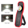 25e1732c032899f4 Portable LED COB Flashlight Torch USB Rechargeable Magnetic Lantern Camping Hanging Hook Lamp High-Low Modes Lighting Work Light