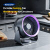 25f56d1b90b37c2e KINSCOTER Multifunctional Electric Circulator Wireless Portable Home Quiet Ventilator Desktop Wall Ceig Fan Air Cooler