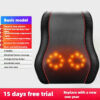 25ff06236f7e74b3 JAIYORL Electric Massage Neck Pillow Shiatsu Head Cervical Ttraction Body Back Waist Massager Car with Heating Vibrating Massage