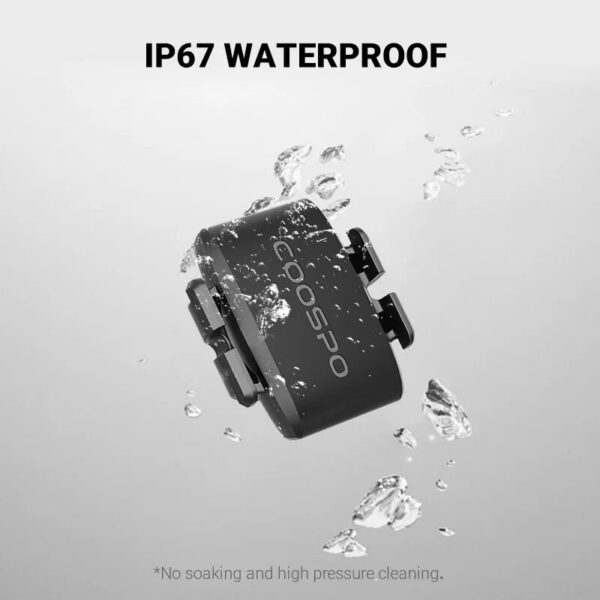 COOSPO BK9 Speed/Cadence Sensor Bluetooth5.0 ANT Bicycle Tracking IP67 for Rouvy/Zwift/Peloton/Wahoo/GPS Bike Computer