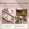26426cdc55acfd78 DY19 Mini Power Bank Portable Retro handheld Console 6000mAh capacity 3.2 Inch Soft Light Color Screen 10000+ Game