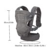 Advanced 4-in-1 Multifunctional Convertible And Washable Ergonomic Lumbar Stool Baby Carrier Strap