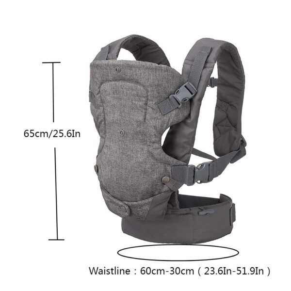 Advanced 4-in-1 Multifunctional Convertible And Washable Ergonomic Lumbar Stool Baby Carrier Strap
