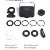 Ulanzi RT02 Teleprompter Portable Mini Collapsible Prompter for Tablets DSLR Laptop Camera Phone Live Streaming Video Recording