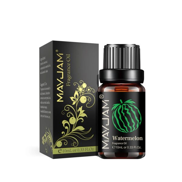 MAYJAM 10ML Fruit Fragrance Oil Strawberry Watermelon Mango Coconut Cherry For Humidifier Candle Soap Making Air Freshener