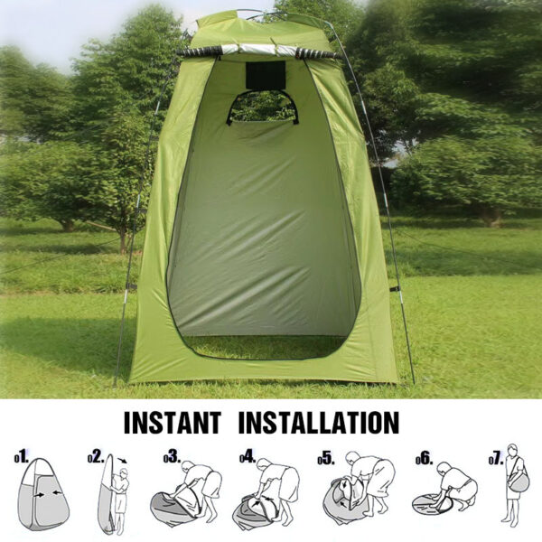 Westtune Portable Privacy Tent Outdoor Waterproof Changing Room Shelter for Camping Hiking Beach Toilet Shower Bathroom