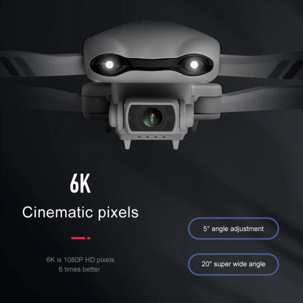 4K HD Dual Camera with GPS 5G WIFI Wide Angle FPV Real-time Transmission RC Distance 2km Professional Drone