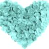 1000 Pcs Artificial Silk Rose Petals Decoration Wedding Party Turquoise Blue