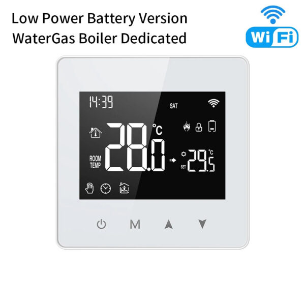 26ccc6526953e036 AVATTO Tuya WiFi/ZigBee Smart Thermostat,Low Power Battery Water Gas Boiler Temperature Controller For Alexa Google Home Alice