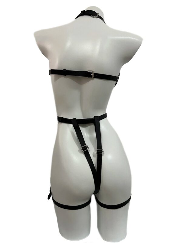 26ce4a77812f7c3e Sexy Body Harness Belt Set Tights Women Bdsm Leather Lingerie Fetish Clothing Underwear Harness Bondage Sex Toy Accessories