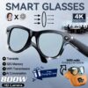 26e97ea5dc9ef2bb 2026 New 3600mAh Large Capacity Smart Glasses 800W Pixel Anti-shake Camera 120+Language Translation Video Recording Call Glasses