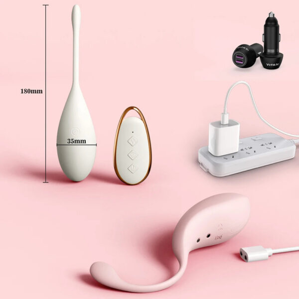 26ee9bd220ed3e6f Egg Vibrators Erotic Toys Wireless Remote Control Silicone Vibrator for Female Sex Toys Intiki Love Vibrating Egg Chinese Balls