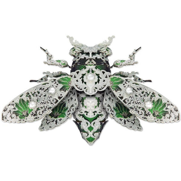 26ef00bc37cfa0e7 Piececool 3D Metal Puzzle Insect Brooch Accessories Model Kits for Teens DIY Jigsaw Toys Brain Teaser