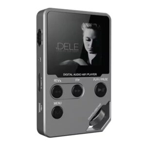 27253e4d29751750 C5 8GB Lossless Bluetooth MP3 Music Player, Zinc Alloy Body,Rotary Controls,Wireless Connection,FM Radio,Voice Recorder