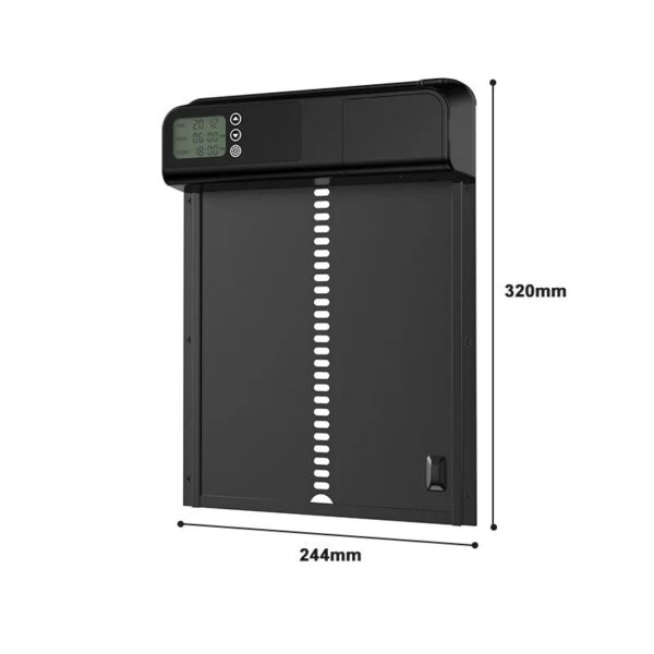 Automatic Aluminum Opener Timer Controlled Open/Close Door Anti-Pinch Function Chicken Coop