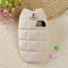Pet Clothes Winter Cotton Dogs Vest Coats Plus Warm For Small Medium Dog Clothing Puppy French Bulldog Chihuahua Perro