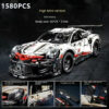272ea197ede5cf0e 911Rsr 1580PCS 1:10 Assembled Electric Model Remote Control Lights Building Blocks Sports Car Boy Toy