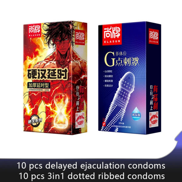 2736da252a2ce6be Strong Man Long Lasting Condoms For Men 7mm 7 Times Thick Condom Reduce Sensitive Delayed Ejaculation Penis Cock Sleeve Sex Toys