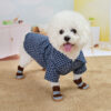 2740c26a7abb9f21 Classic Plaid T-Shirt Summer Shirt Vest Casual Tops Puppy Outfits Yorkshire Dog Clothes Pet Clothing For Small Dogs