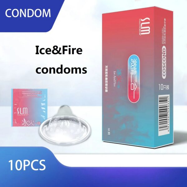 274cde6ca572d161 10pcs Large Particles Condoms Sex Toys for Men Screw Thread Dotted Granular High Sensitivity Penis Sleeves with Spikes Sex Shop