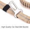 276ae57b47679db8 Heavy Duty Tactical Bungee No Pull Dog Leash Reflective Shock Absorbing Pet Leashes with Car Seatbelt for Large Dogs