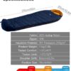 iClimb 3M Thinsulate Insulation Mummy Sleeping Bag with Compression Sack Ultralight Compact Warm Washable for Adults Indoor Outdoor Backpacking Camping Hiking