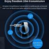 Bluetooth 5.0 Audio Receiver Transmitter Hansfree Call 3.5mm AUX Jack USB Dongle Stereo Music Wireless Adapter For TV PC Car Kit